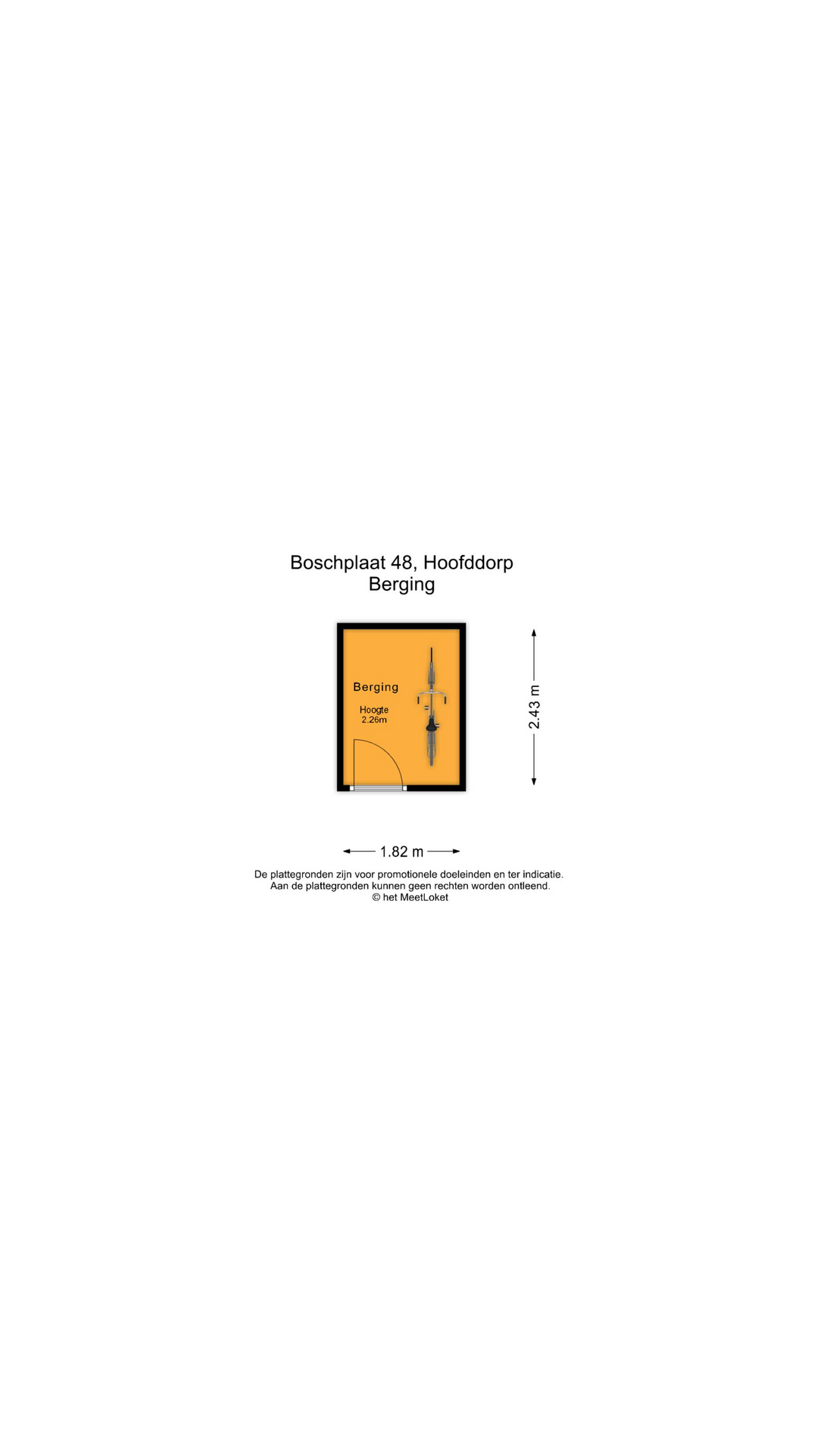 Boschplaat 48 , 2134 XW Hoofddorp map